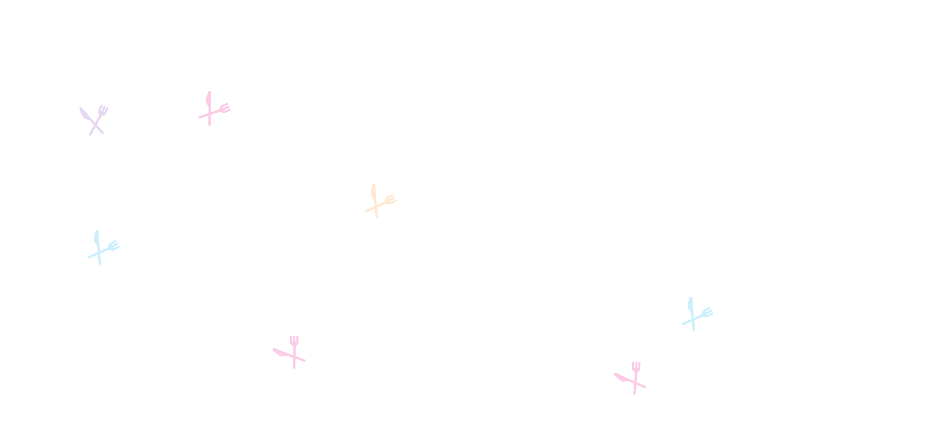 QR Menu decorative shape